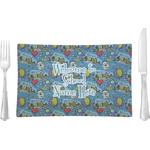 Welcome to School Glass Rectangular Lunch / Dinner Plate (Personalized)