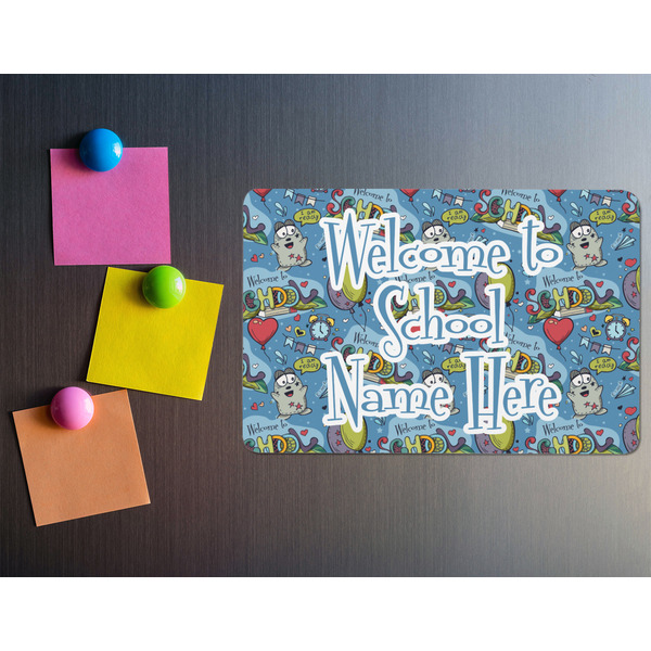 Welcome to School Rectangular Fridge Magnet - LIFESTYLE