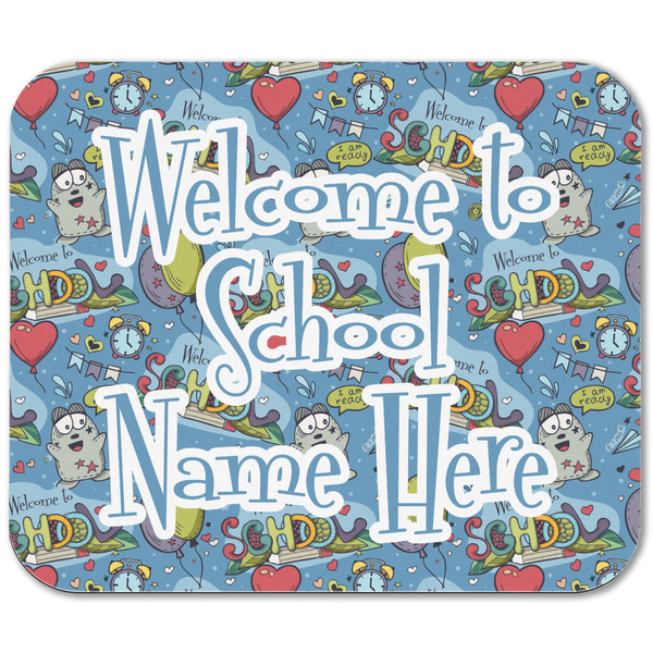 Welcome to School Rectangular Mouse Pad - APPROVAL