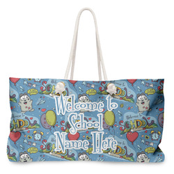 Welcome to School Large Tote Bag with Rope Handles (Personalized)