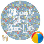 Welcome to School Round Beach Towel (Personalized)