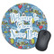 Welcome to School Round Mouse Pad