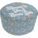 Welcome to School Round Pouf Ottoman (Personalized)