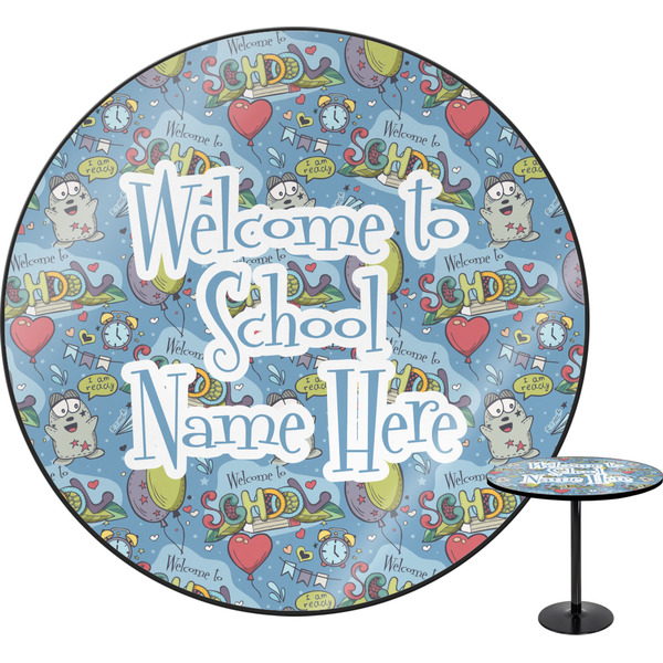 Custom Welcome to School Round Table (Personalized)