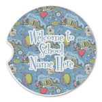 Welcome to School Sandstone Car Coaster - Single (Personalized)