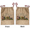 Welcome to School Santa Sack - Front & Back (Personalized)
