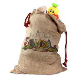 Welcome to School Santa Sack (Personalized)