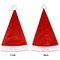 Welcome to School Santa Hats - Front and Back (Double Sided Print) APPROVAL