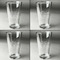 Welcome to School Set of Four Engraved Beer Glasses - Individual View