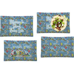 Welcome to School Set of 4 Glass Rectangular Lunch / Dinner Plate (Personalized)