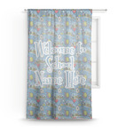 Welcome to School Sheer Curtain (Personalized)
