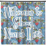 Welcome to School Shower Curtain - 71" x 74" (Personalized)