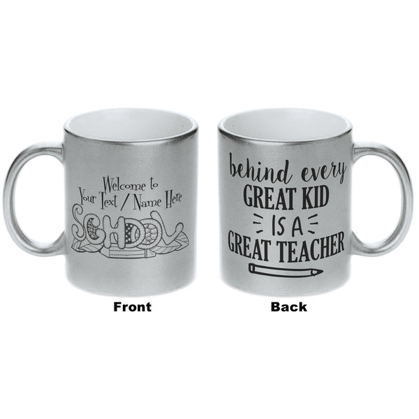 Welcome to School Silver Mug - Approval