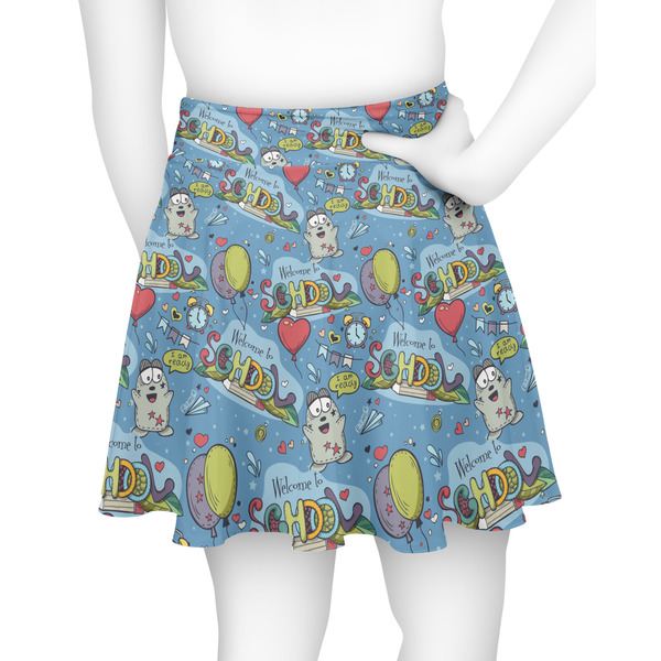Welcome to School Skater Skirt - Back