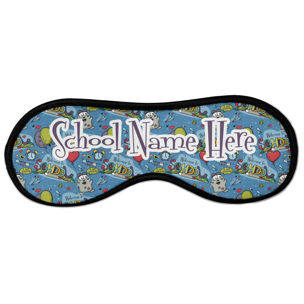 Custom Welcome to School Sleeping Eye Masks - Large (Personalized)