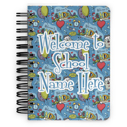 Welcome to School Spiral Notebook - 5x7 w/ Name or Text