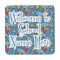 Welcome to School Square Fridge Magnet - FRONT