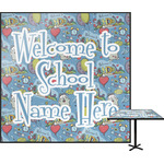 Welcome to School Square Table Top - 24" (Personalized)