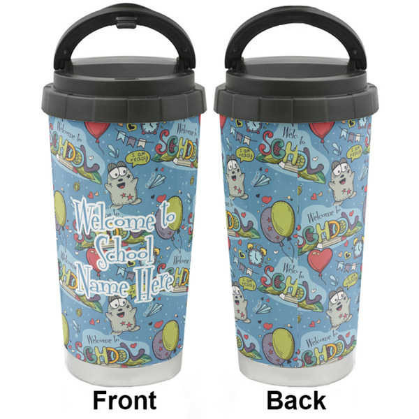 Welcome to School Stainless Steel Travel Cup - Apvl
