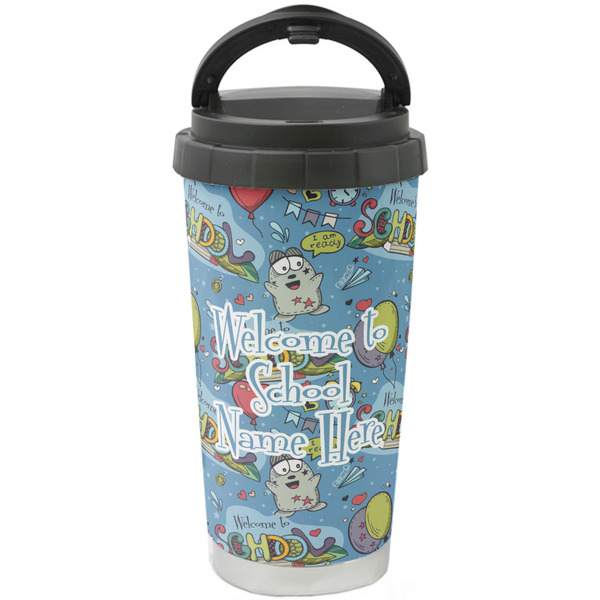 Custom Welcome to School Stainless Steel Coffee Tumbler (Personalized)