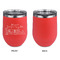 Welcome to School Stainless Wine Tumblers - Coral - Single Sided - Approval