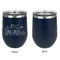 Welcome to School Stainless Wine Tumblers - Navy - Single Sided - Approval