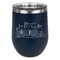 Welcome to School Stainless Wine Tumblers - Navy - Single Sided - Front