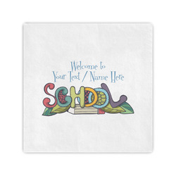 Welcome to School Cocktail Napkins (Personalized)