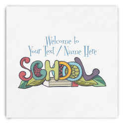 Welcome to School Paper Dinner Napkins (Personalized)