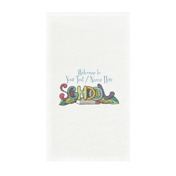 Welcome to School Guest Paper Towels - Full Color - Standard (Personalized)
