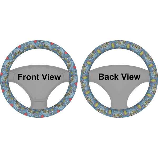 Welcome to School Steering Wheel Cover- Front and Back