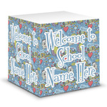 Welcome to School Sticky Note Cube (Personalized)