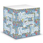 Welcome to School Sticky Note Cube (Personalized)