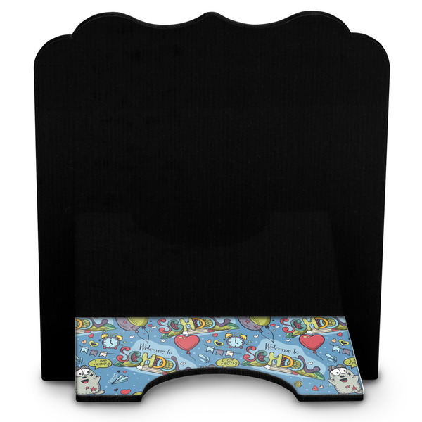 Welcome to School Stylized Tablet Stand - Back