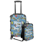 Welcome to School Kids 2-Piece Luggage Set - Suitcase & Backpack (Personalized)
