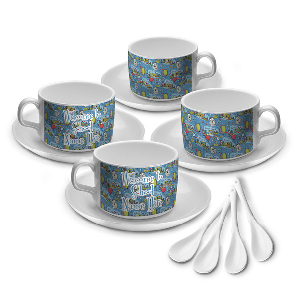 Welcome to School Tea Cup - Set of 4