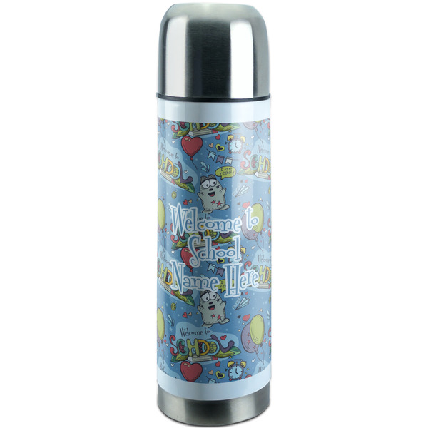 Custom Welcome to School Stainless Steel Thermos (Personalized)