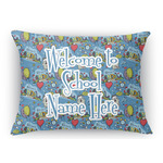 Welcome to School Rectangular Throw Pillow Case (Personalized)