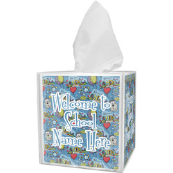 Welcome to School Tissue Box Cover (Personalized)