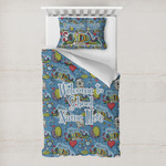 Welcome to School Toddler Bedding w/ Name or Text