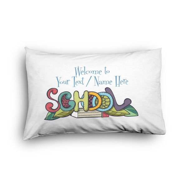 Custom Welcome to School Pillow Case - Toddler - Graphic (Personalized)