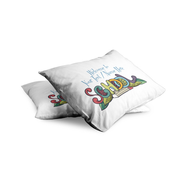 Welcome to School Toddler Pillow Case - TWO (partial print)
