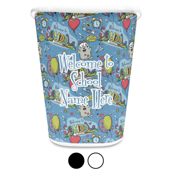 Welcome to School Trash Can Aggregate