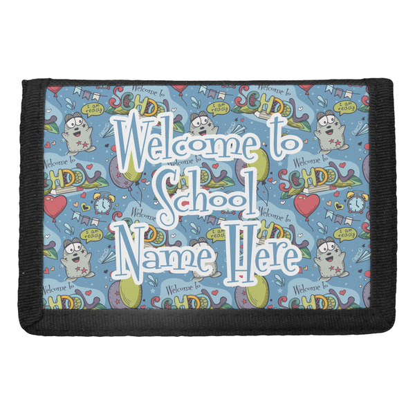 Custom Welcome to School Trifold Wallet (Personalized)