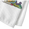 Welcome to School Waffle Weave Towel - Closeup of Material Image