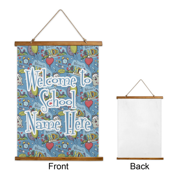 Welcome to School Wall Hanging Tapestry - Portrait - APPROVAL