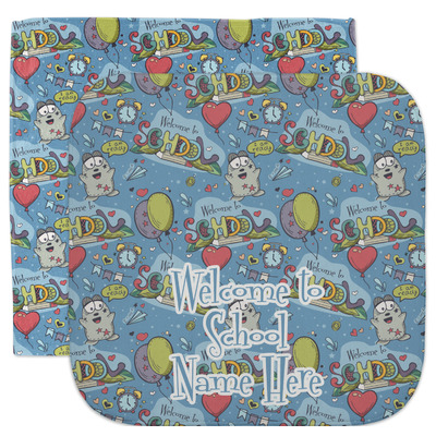 Welcome to School Facecloth / Wash Cloth (Personalized)