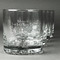 Welcome to School Whiskey Glasses Set of 4 - Engraved Front