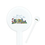 Welcome to School Round Plastic Stir Sticks (Personalized)