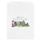 Welcome to School White Treat Bag - Front View